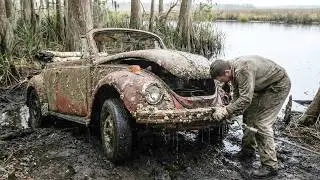 ASMR Restoration | 1979 VW Beetle Convertible Full Restoration 