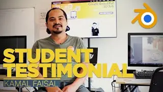 "GETTING STARTED WITH BLENDER 3D" STUDENT TESTIMONY - KAMAL FAISAL 2020