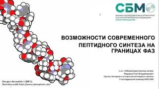 ФЁДОРОВ: «Возможности современного пептидного синтеза на границах фаз»