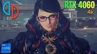 Bayonetta 3 - Yuzu 4k | RTX 4060 + i7 13700HX | Performance Testing
