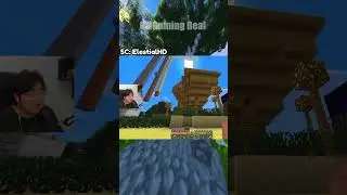 Youtuber ini bertemu World Minecraft pertamanya! #minecraft