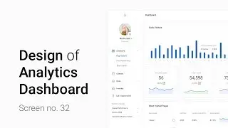 Design of Analytics Dashboard (Dashboard UI Kit 3.0)
