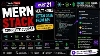 MERN Stack Complete Course Part 21 | React Hooks | Fetch Data from API