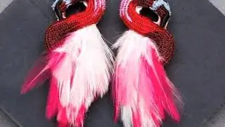 Beautiful art and craft with beads and pearl