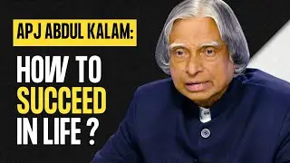Apj Abdul kalam's SUCCESS MANTRA for all the students!