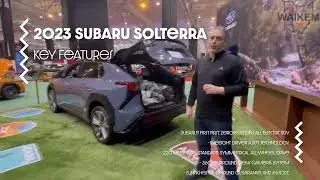 Dan Stansbury at the Cleveland Auto Show | 2023 Subaru Solterra