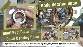 Ganti Bearing dan Kode Bearing Roda Belakang Mazda 323 Ford Laser