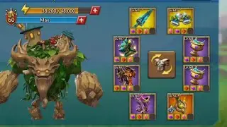 Titan Rally Trap with 33 Mill frontline & 504 % Stats upgrade gear..Lords mobile