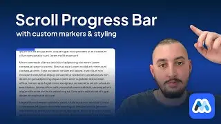 How To Add A Custom Scroll Progress Bar To Your Webflow Site