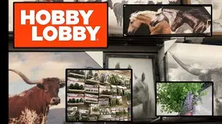 HOBBY LOBBY HAUL! Horse Custom Materials and Wall Decor