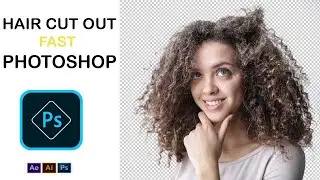 Cut Out Hair FAST Photoshop Tutorial