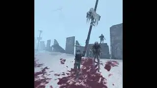 After The Fall VR beginners' gameplay with first timer friend (Quest 2 and PSVR)