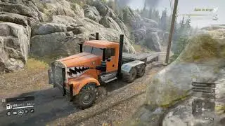 SnowRunner mods CTFT RoadRunner Truck and Trailer Pack