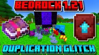 MINECRAFT BEDROCK 1.21 DUPLICATION GLITCH (Playstation, Xbox, Switch, MCPE, PC)