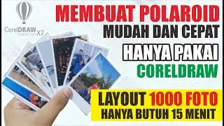 MEMBUAT FOTO POLAROID DENGAN COREL DRAW | ide usaha kreatif