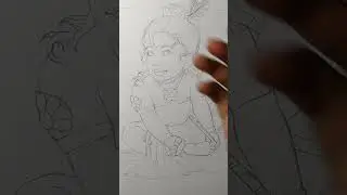 watch end 😍. #youtube #shorts #drawing #drawingideas #krishna
