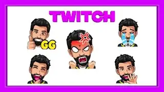 I will create custom animated emotes twitch emotes discord emotes