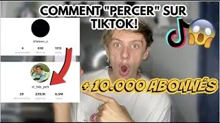 COMMENT GAGNER 10.000 ABONNÉS SUR TIKTOK EN 24H! (ASTUCES, TECHNIQUES...)