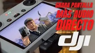 🔴DJI RC Screen recorder and AUDIO🚀