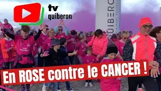 QUIBERON  | 🏃‍♂️🏃‍♀️ Marche Rose contre le Cancer   | TV Quiberon 24/7