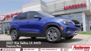 2021 Kia Seltos LX AWD (Neptune Blue) - Features