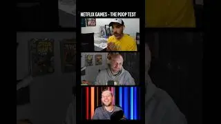 When we were playing games on Netflix, they had to pass the poop test. #podcast #netflix #mobilegame
