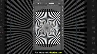 Sun Rays Abstract Pattern using Circle Tool in #illustrator #dtptips #graphicdesign #mandalaart