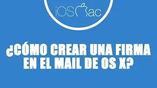 Cómo añadir una firma HTML en el Mail de OS X