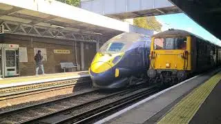 T188 -  V01 - GBRf 2x73 and 2x69 passing Gillingham (Kent) (8k)