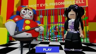 ПОБЕГ ОТ ПОМНИ ЦИФРОВОЙ ЦИРК БАРРИ В ROBLOX  🎪 Роблокс УБЕГАЮ от ПОМНИ