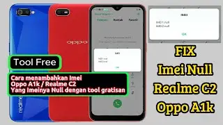 How to Fix Null IMEI on Oppo A1k & Realme C2 | Free, No Flash Needed
