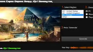 Assassin's Creed Origins - Crack, Serial Key, Activation Code