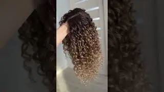 Кудри на сетке 🔥 #прически #волосы #афрокудри #биозавивка