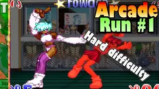 (PS1) Asuka 120% Final: Arcade Mode - The Grappler of the Game (Cathy Wild)