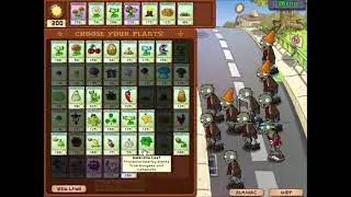 Plants vs. Zombies [PC] - Playthrough: Survival Day
