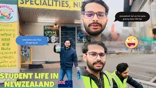 VARUN NE YE KYA LE LIYA 😱|| Student Life of New Zealand, Hamilton || Daily Vlogs || Day - 1 ||