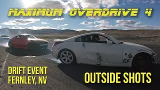 Maximum Overdrive 4 drift event - Tandem and solo runs | Outside shots