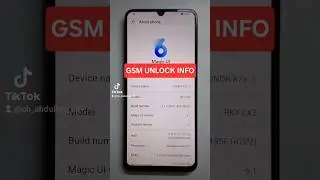 Honor X7a RKY-LX2 Network Fix IMEI Repair Done BY GSM UNLOCK INFO #gsm_unlock_info