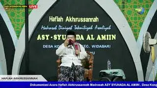 🔴Live Acara Haflah Akhirussannah MADRASAH  ASY-SYUHADA  AL- AMIIN