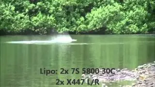 rc boat H&M freya MK II 148 kmh