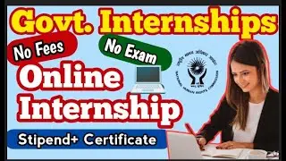 Latest Government Internship 2025 | Summer 🌞 Internship| NHRC Short Term internship 2025 | online in
