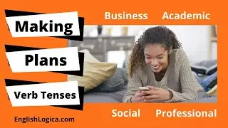 Making and Discussing Plans in English | How to Talk About the Future | Verb Tenses in English