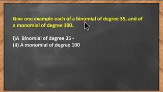 polynomials excercise 2.1 class 9 | NCERT