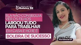 Ela não conseguia ver os filhos, largou tudo para trabalhar em casa e hoje é Boleira de Sucesso