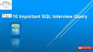 10 Important SQL Server Interview Question and Answer