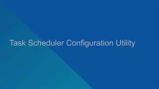 HowTo Install and Configure AppManager's Task Scheduler Service
