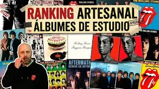 MI TIERLIST ARTESANAL de los ALBUMES de ESTUDIO / The Rolling Stones