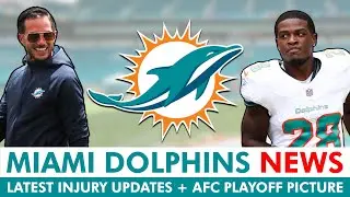 Miami Dolphins Playoff Picture After NFL Week 12 + Mike McDaniel On De’Von Achane Injury News