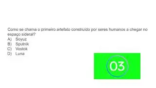 Quiz de conhecimentos gerais