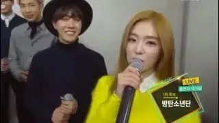 BTS J-HOPE FANBOYING TO RED VELVET COMPILATIONS